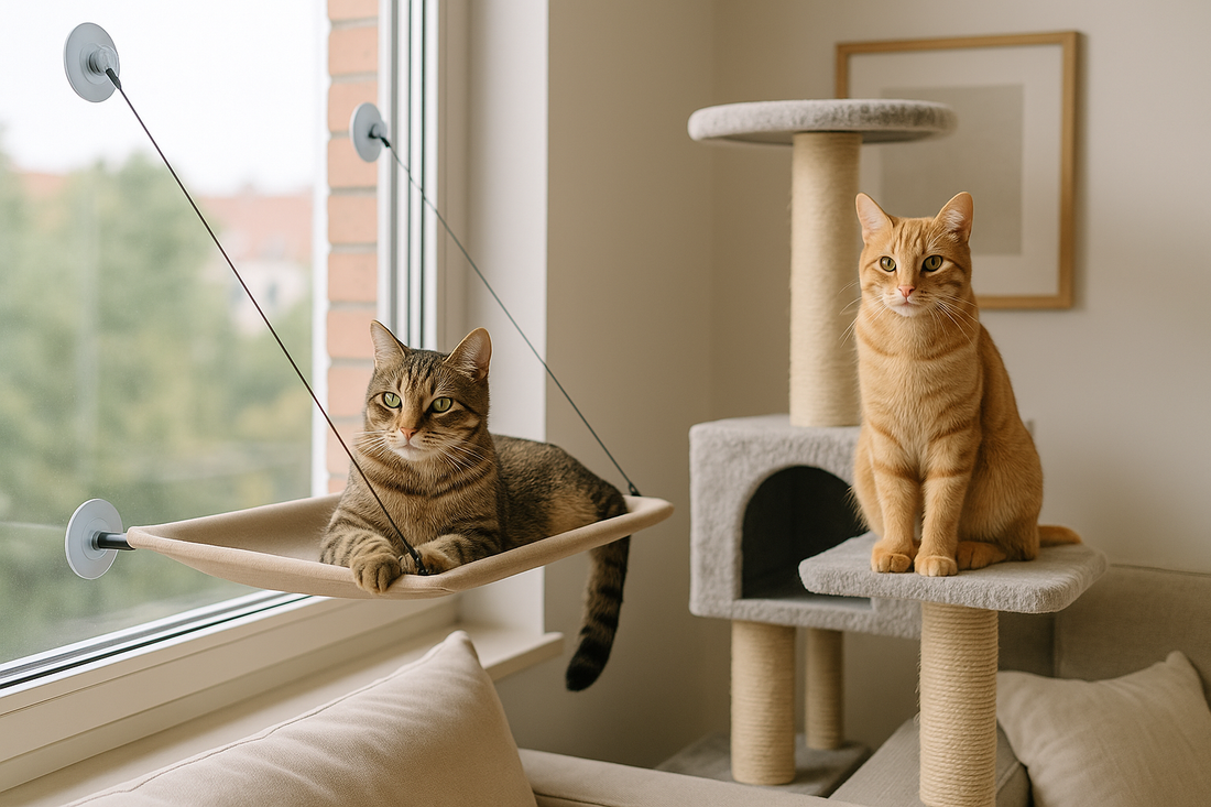 Cat Window Perches vs Cat Trees