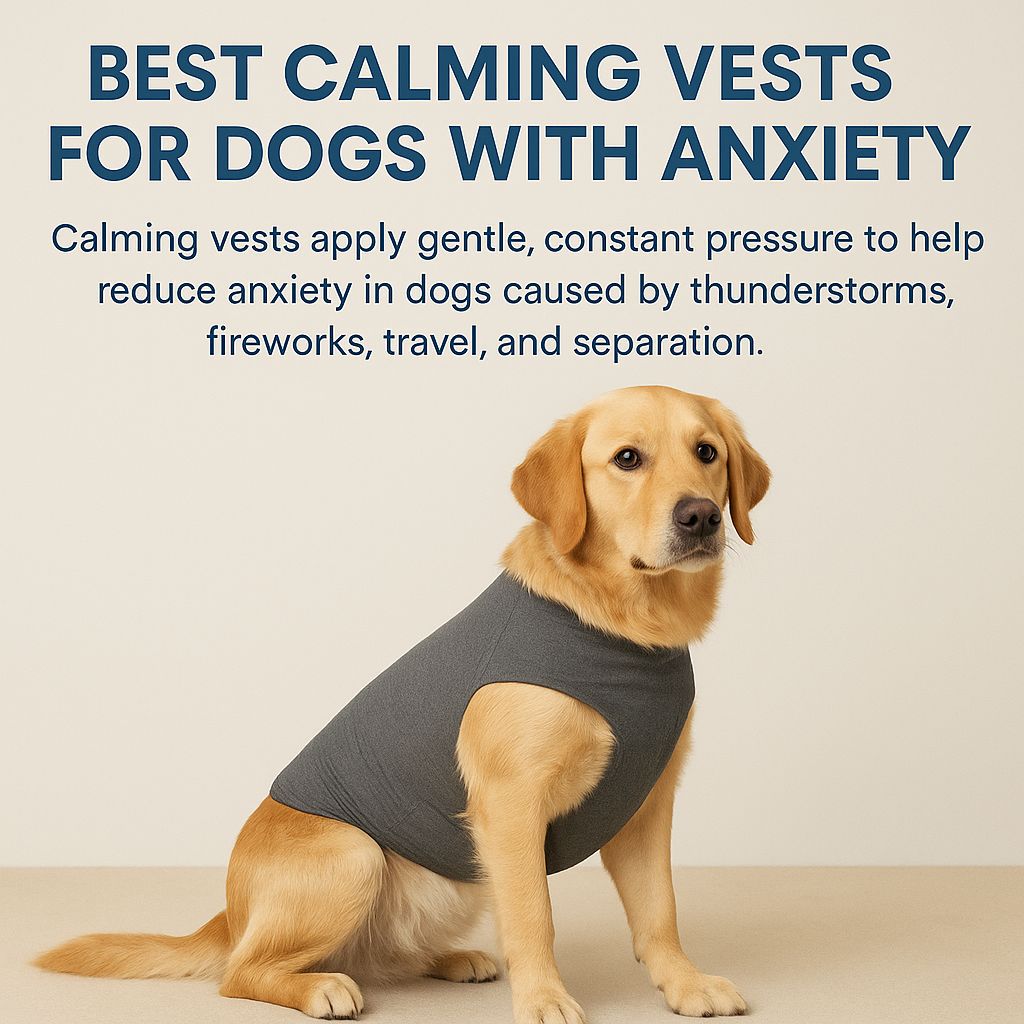 Best Calming Vests for Dogs with Anxiety