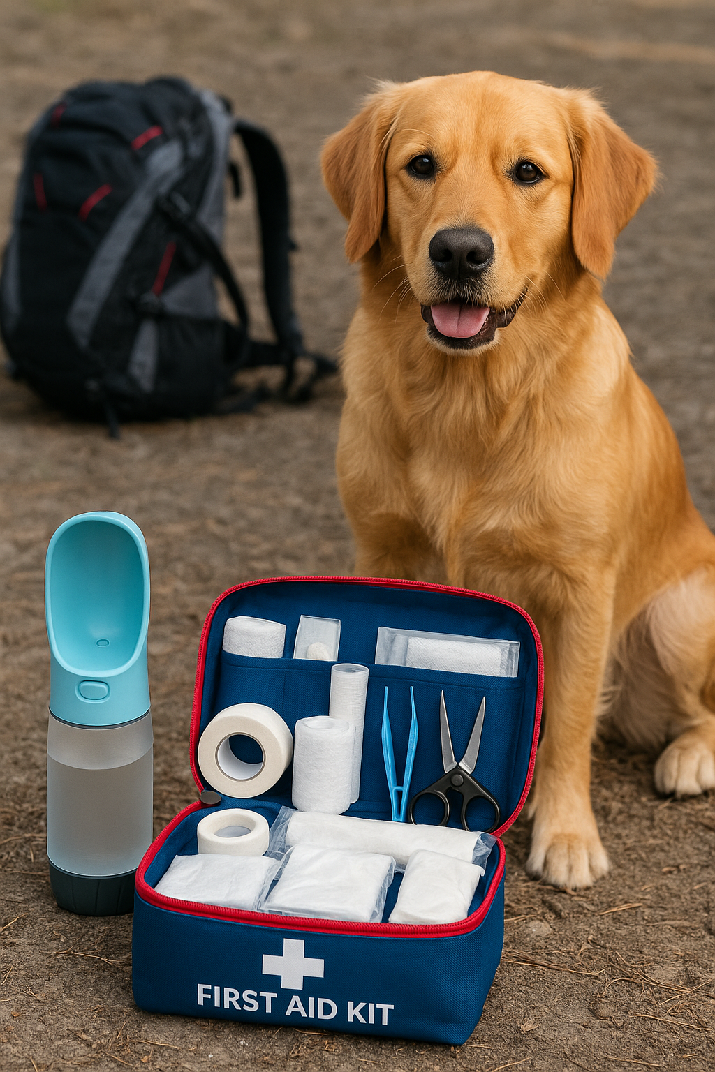 Essential First Aid Kit for Pets on the Go