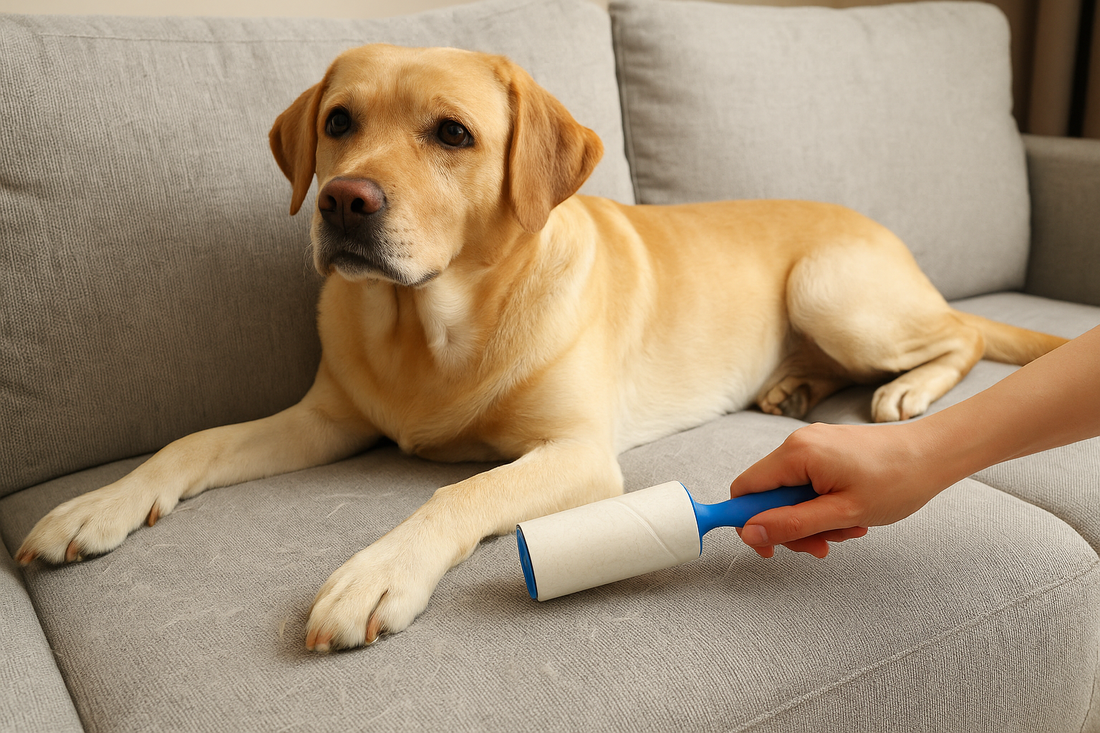 How to Remove Pet Hair from Furniture Fast