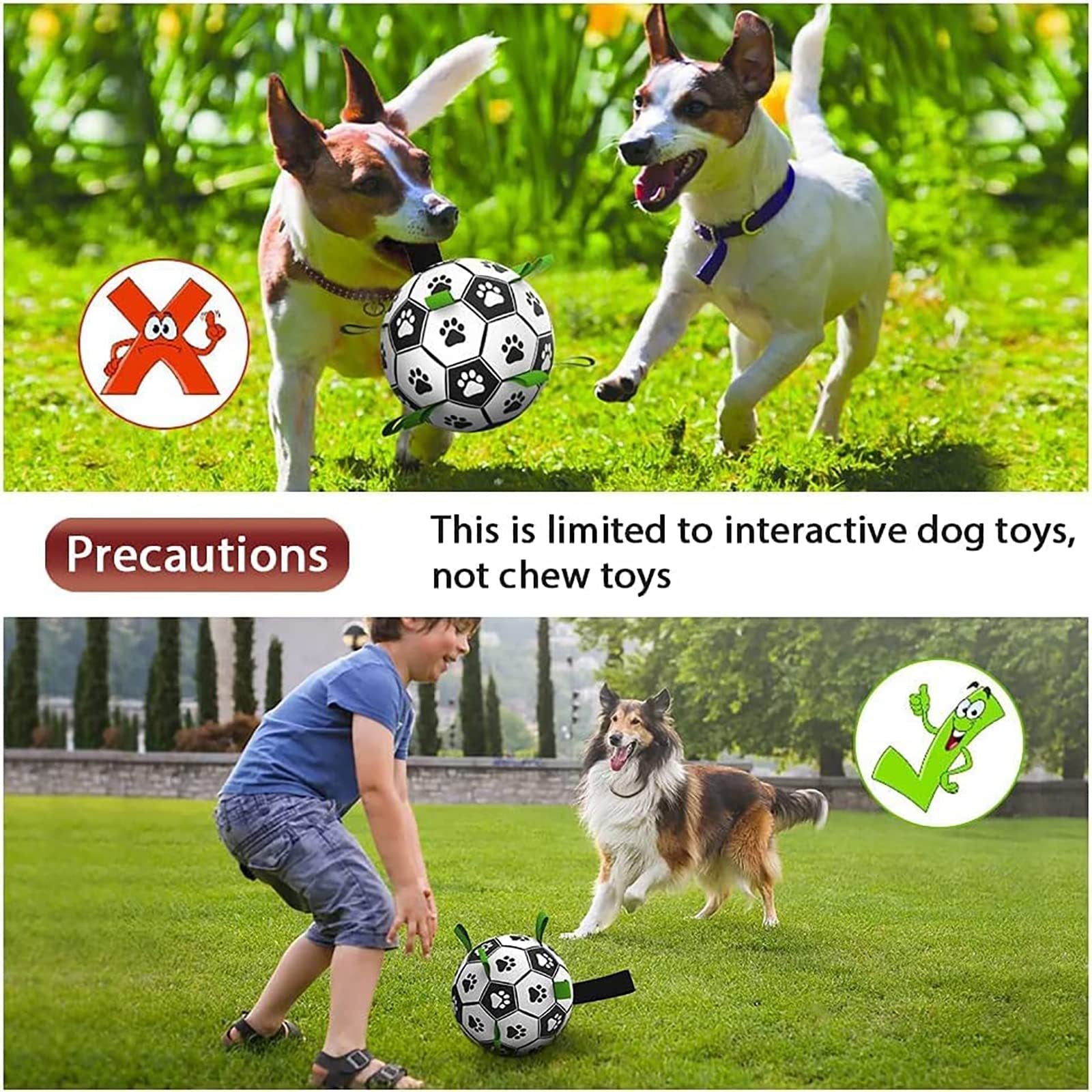 Kickstart Fun with the Interactive Dog Soccer Ball