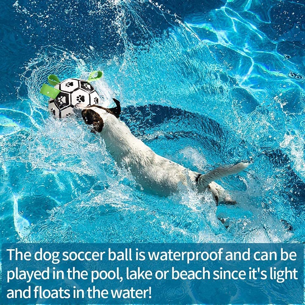 Kickstart Fun with the Interactive Dog Soccer Ball
