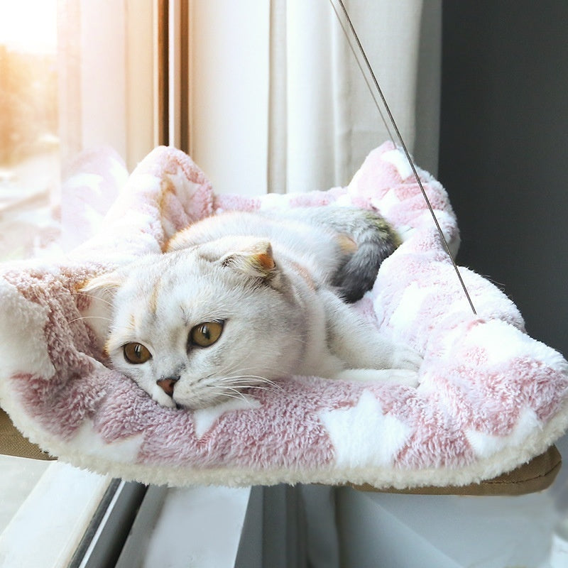Sunny Window Hammock for Happy, Relaxed Cats