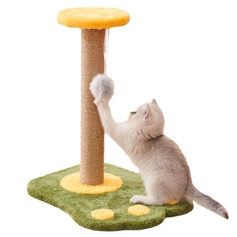 Happy Claws: Durable Scratch Post for Playful Cats