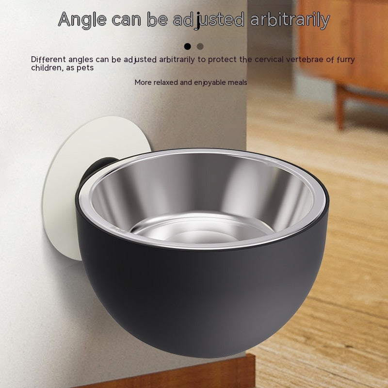 No More Messy Meals with Magnetic Pet Bowl
