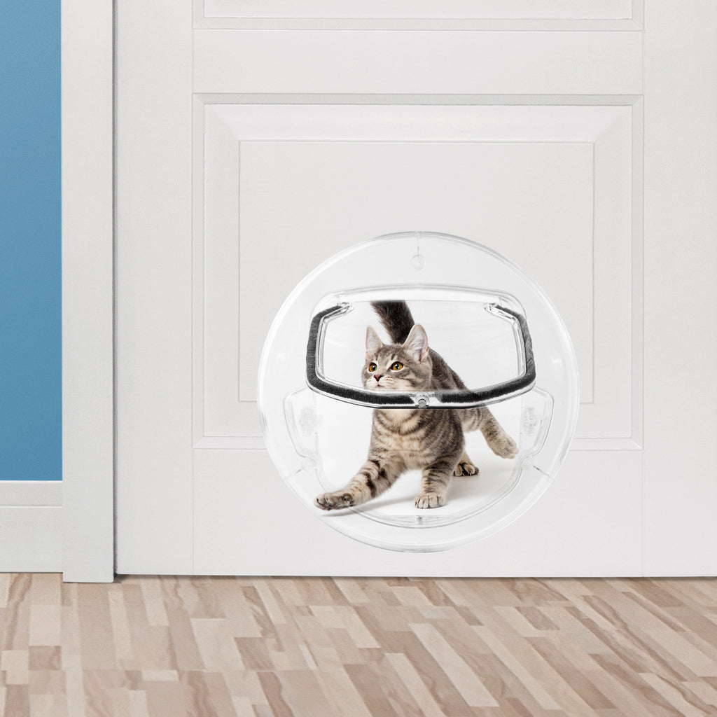 Freedom Made Easy: Round Pet Door for Cats & Dogs