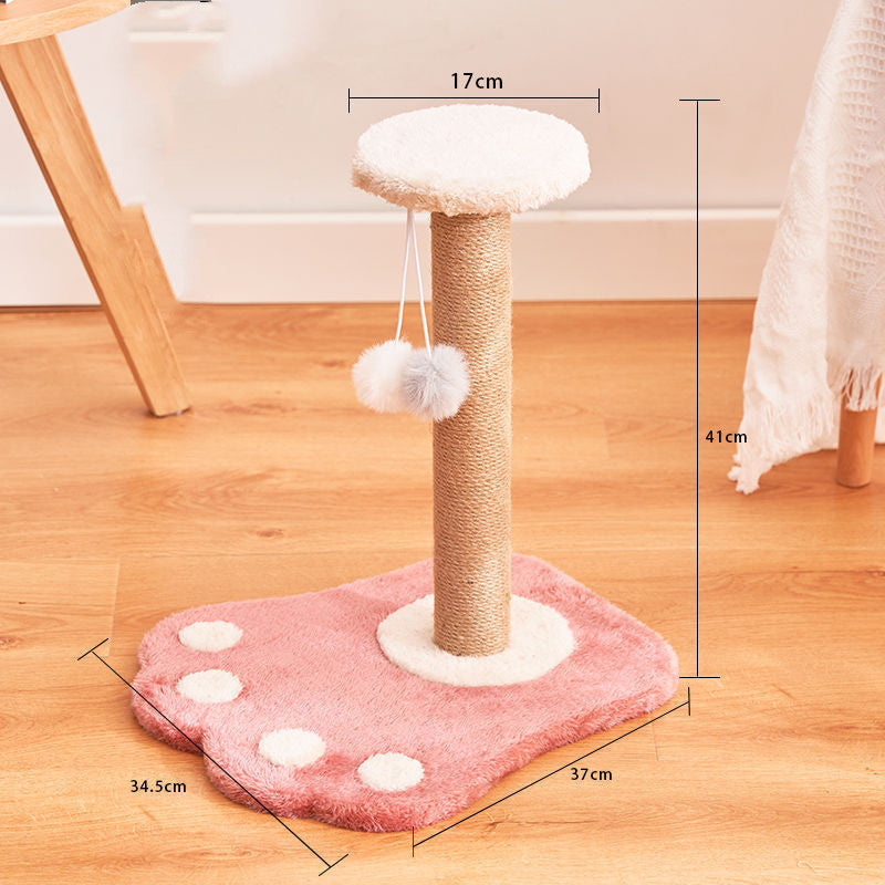 Happy Claws: Durable Scratch Post for Playful Cats