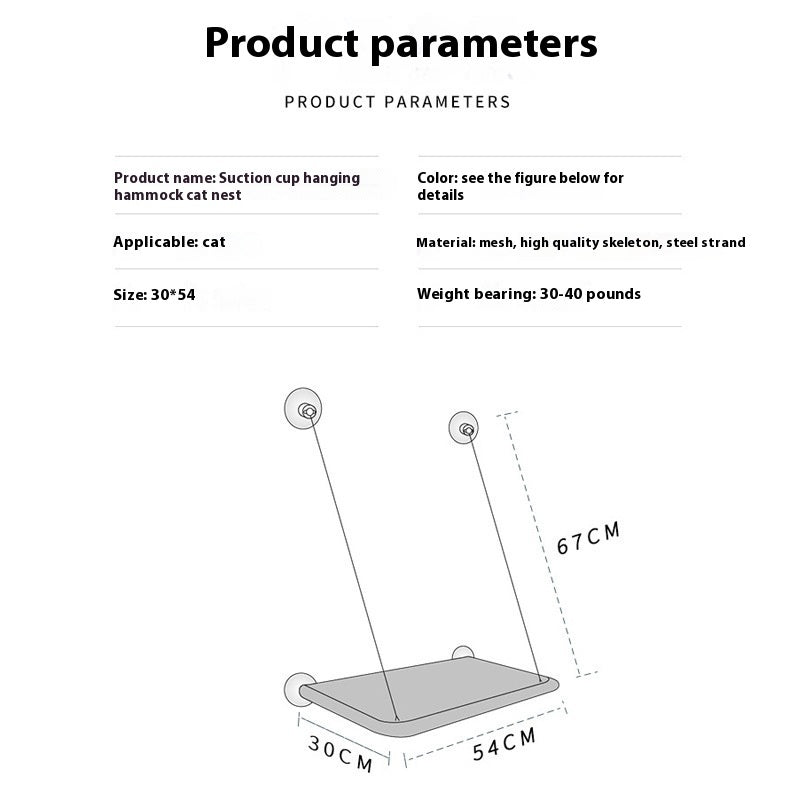 Sunny Window Hammock for Happy, Relaxed Cats