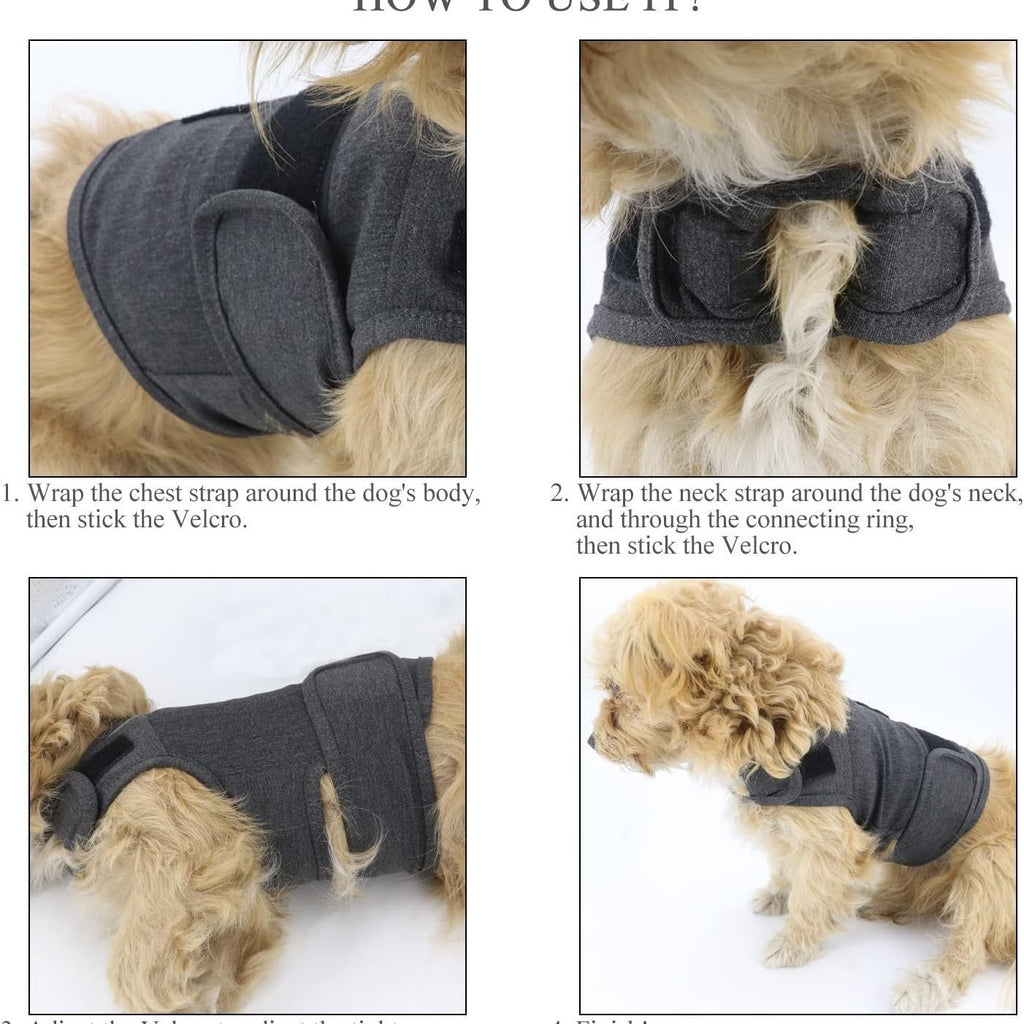 Anxiety Relief Jacket for Comfort and Peaceful Dogs