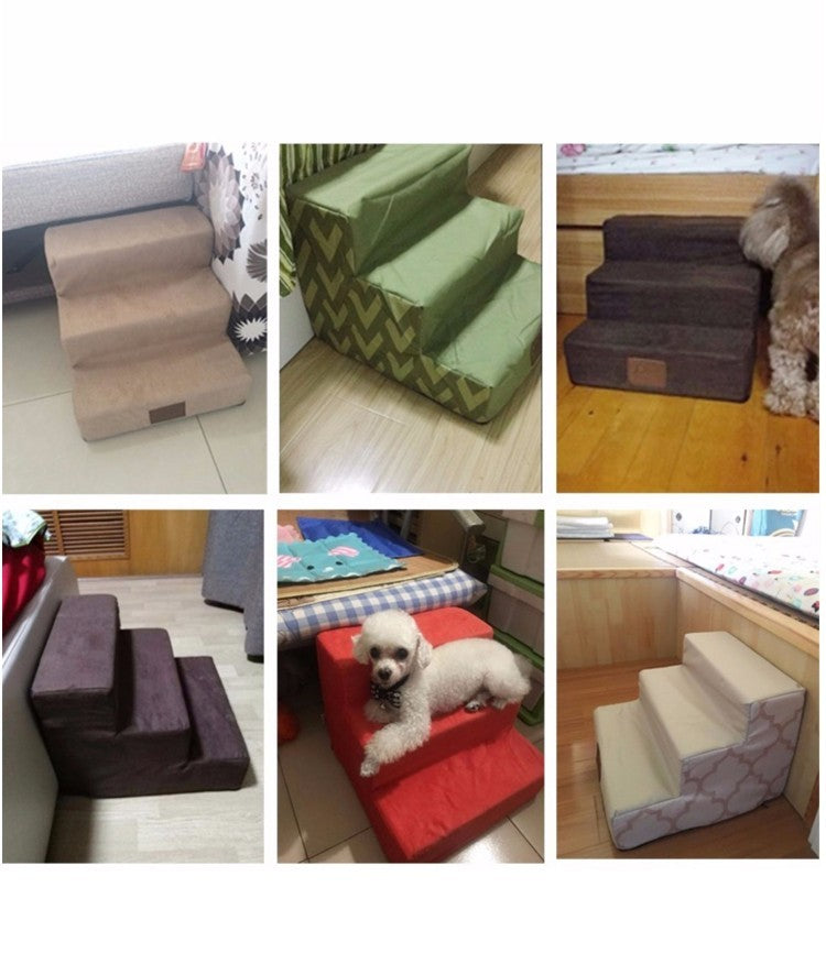 Soft Sponge Steps for Happy Pets to Climb Safely