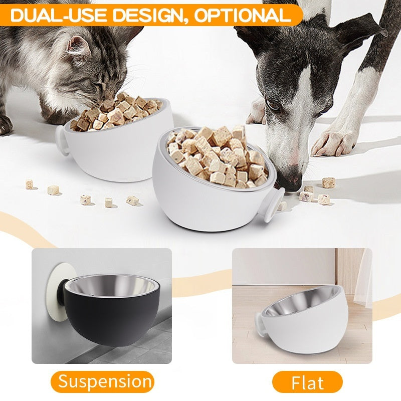 No More Messy Meals with Magnetic Pet Bowl